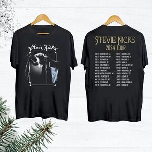 Stevie Nicks 2024 Tour Tshirt Stevie Nicks Tshirt Gift For Fan Unisex 2 Sided